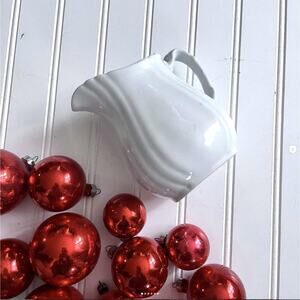 Small Antique Johnson Brothers England Royal Ironstone China Pitcher